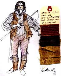 Heathcliff costume design