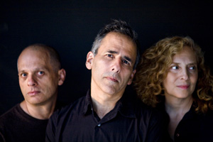 Red Poppy composers David Lang, Michael Gordon and Julia Wolfe. Photo by Peter Serling